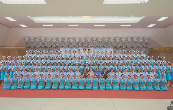 พิธีมอบหมวกและเข็มเลื่อนชั้นปี ประจำปีการศึกษา 2568